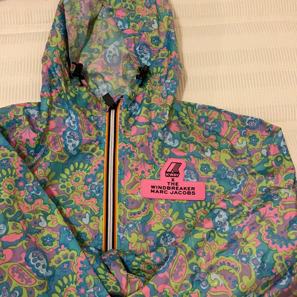 K-Way X Marc Jacob’s wind breaker suit!! New with tags